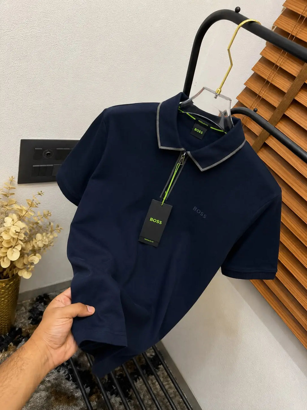 Bo-sS Premium Cotton Classic Polo T-shirt (DN 628)