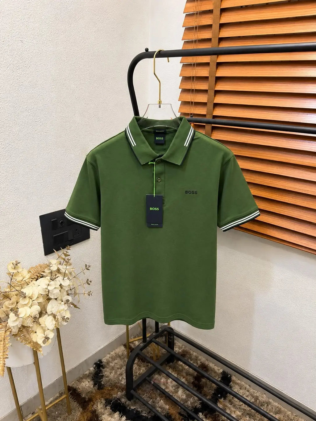 Bo-sS Premium Cotton Classic Polo T-shirt (DN 628)