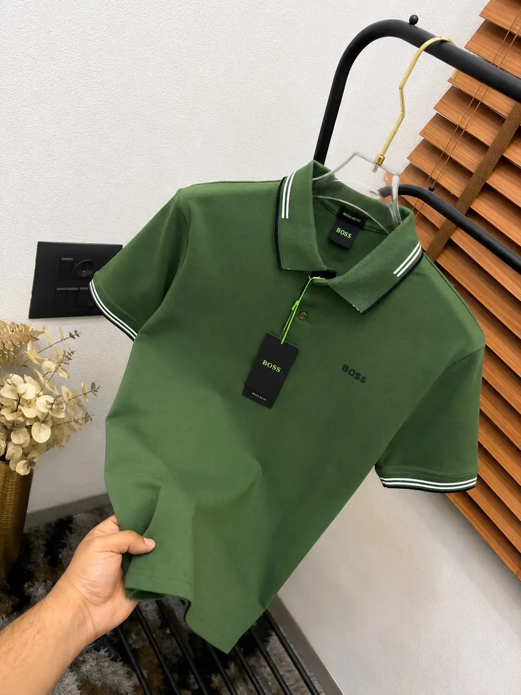 Bo-sS Premium Cotton Classic Polo T-shirt (DN 628)