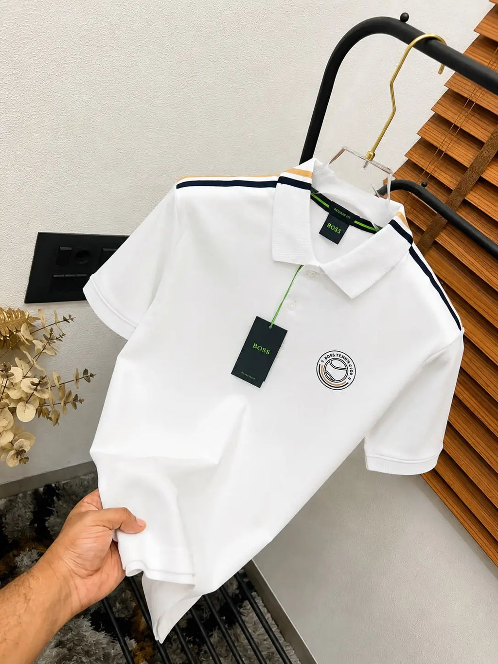 Bo-sS Premium Cotton Classic Polo T-shirt (DN 628)