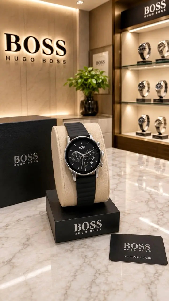 Hugo Boss black chronograph