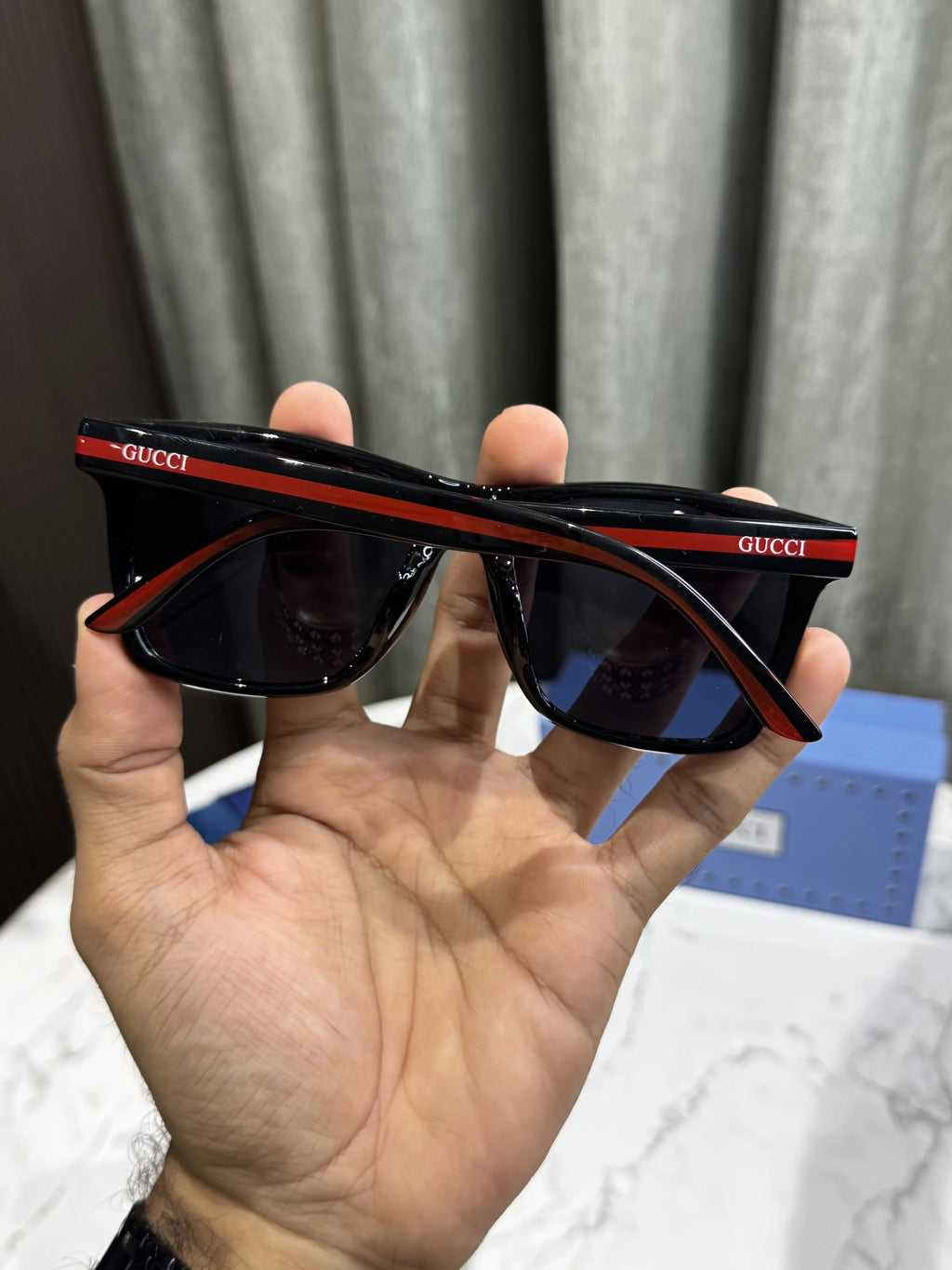 Gucc i All Black Premium Shades 3535
