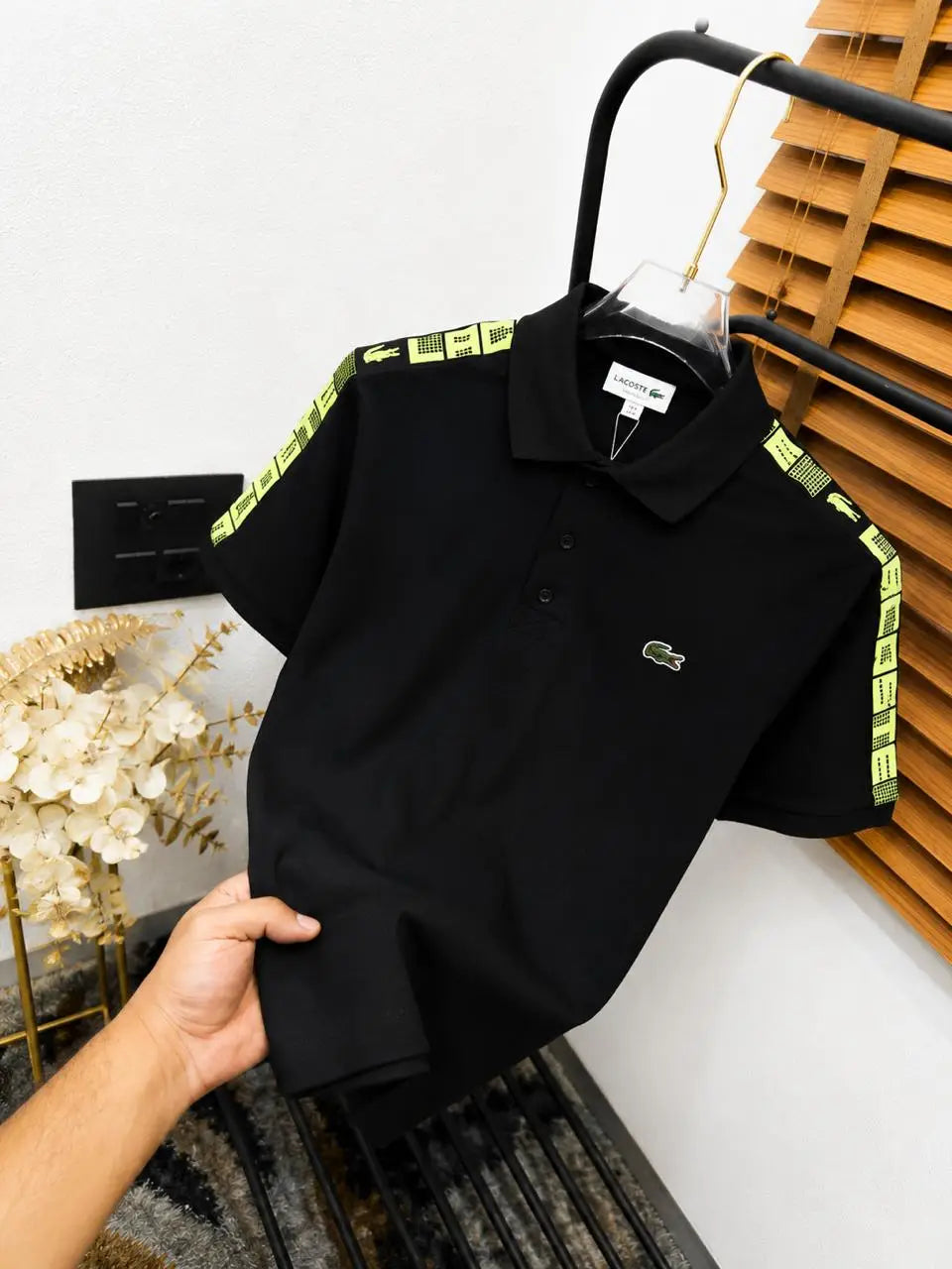 Lacost_e Imported Exclusive Polo T-shirt (DN 629)