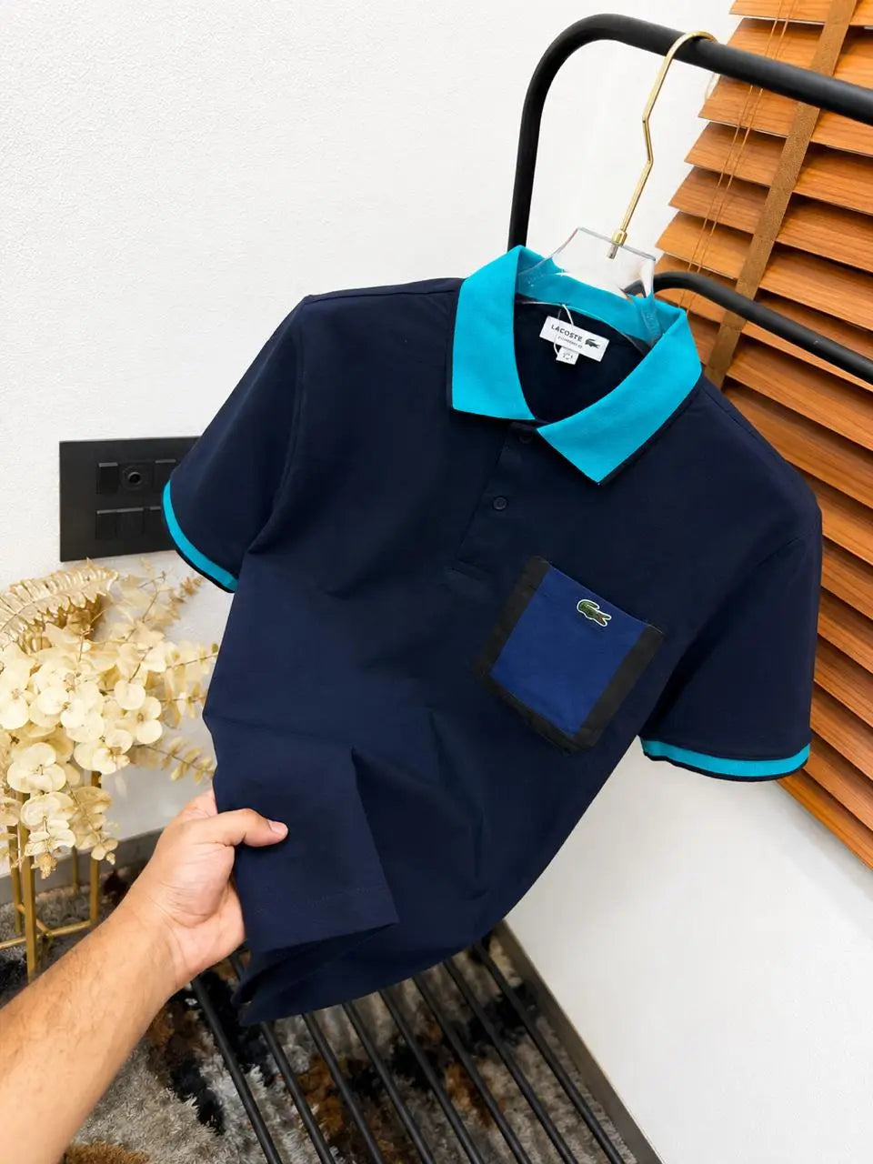 Lacost_e Imported Exclusive Polo T-shirt (DN 629)