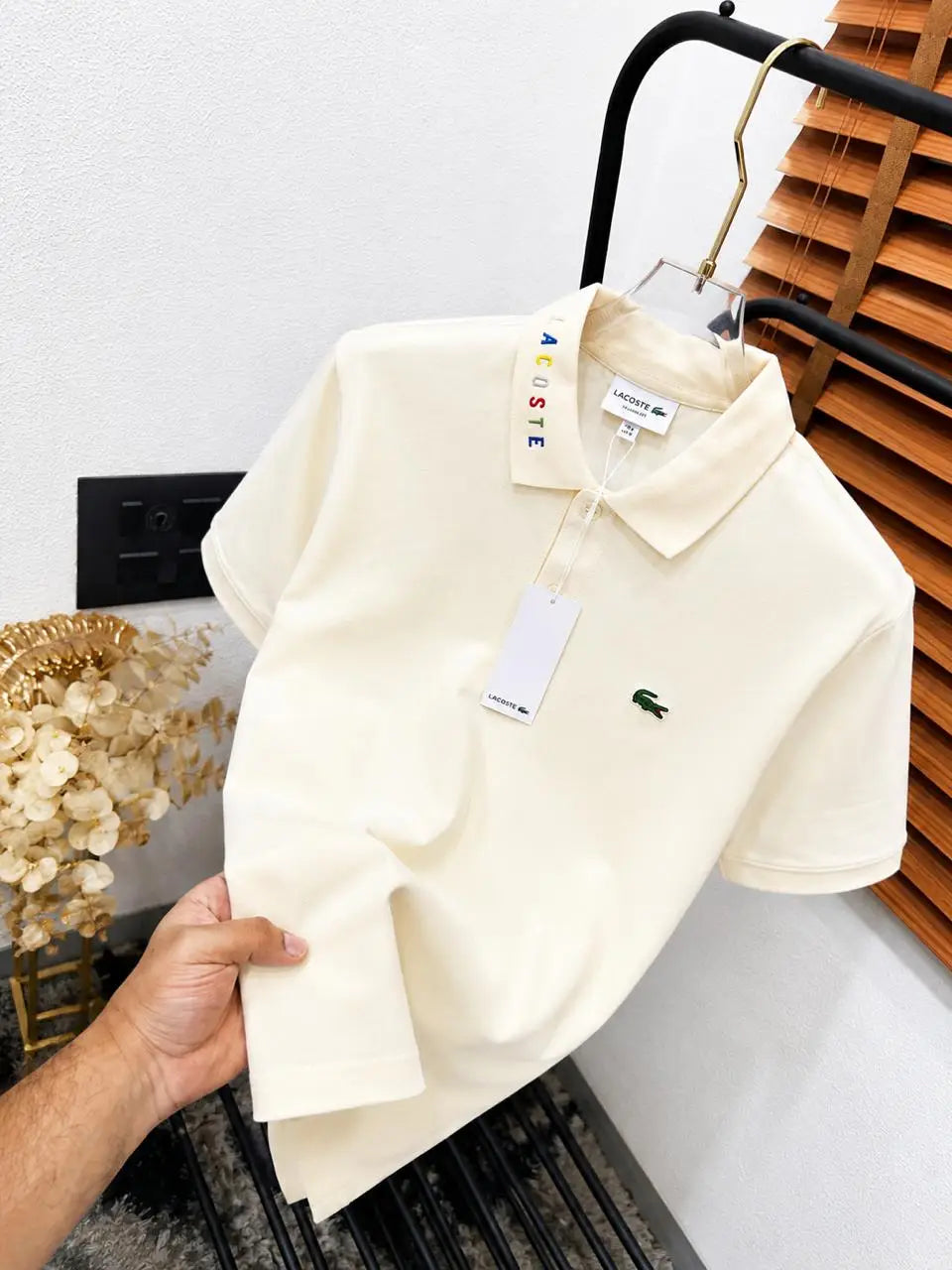 Lacost_e Imported Exclusive Polo T-shirt (DN 629)