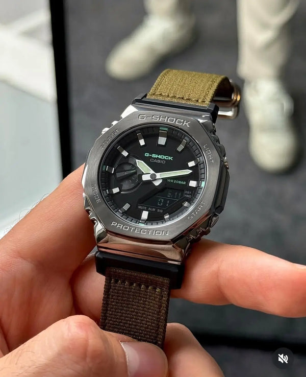 Gshock GM2100CB-3A Velet Strap
