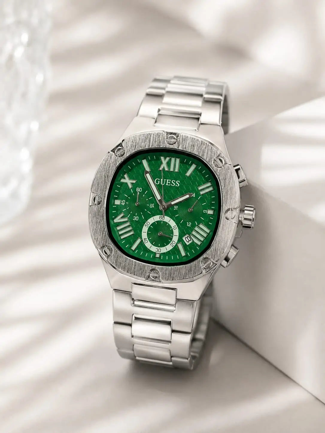 Guess Silver Green
