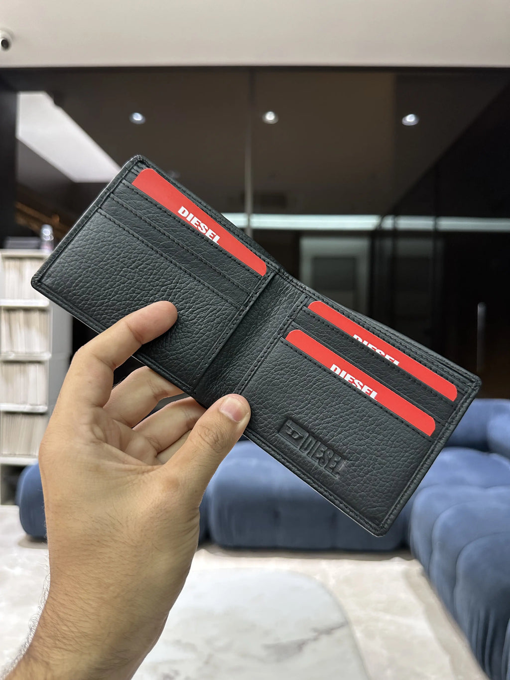 Diese l Premium Wallet Black With Box d108
