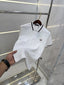 Fredperr y White Logo Work Premium Polo T-shirt