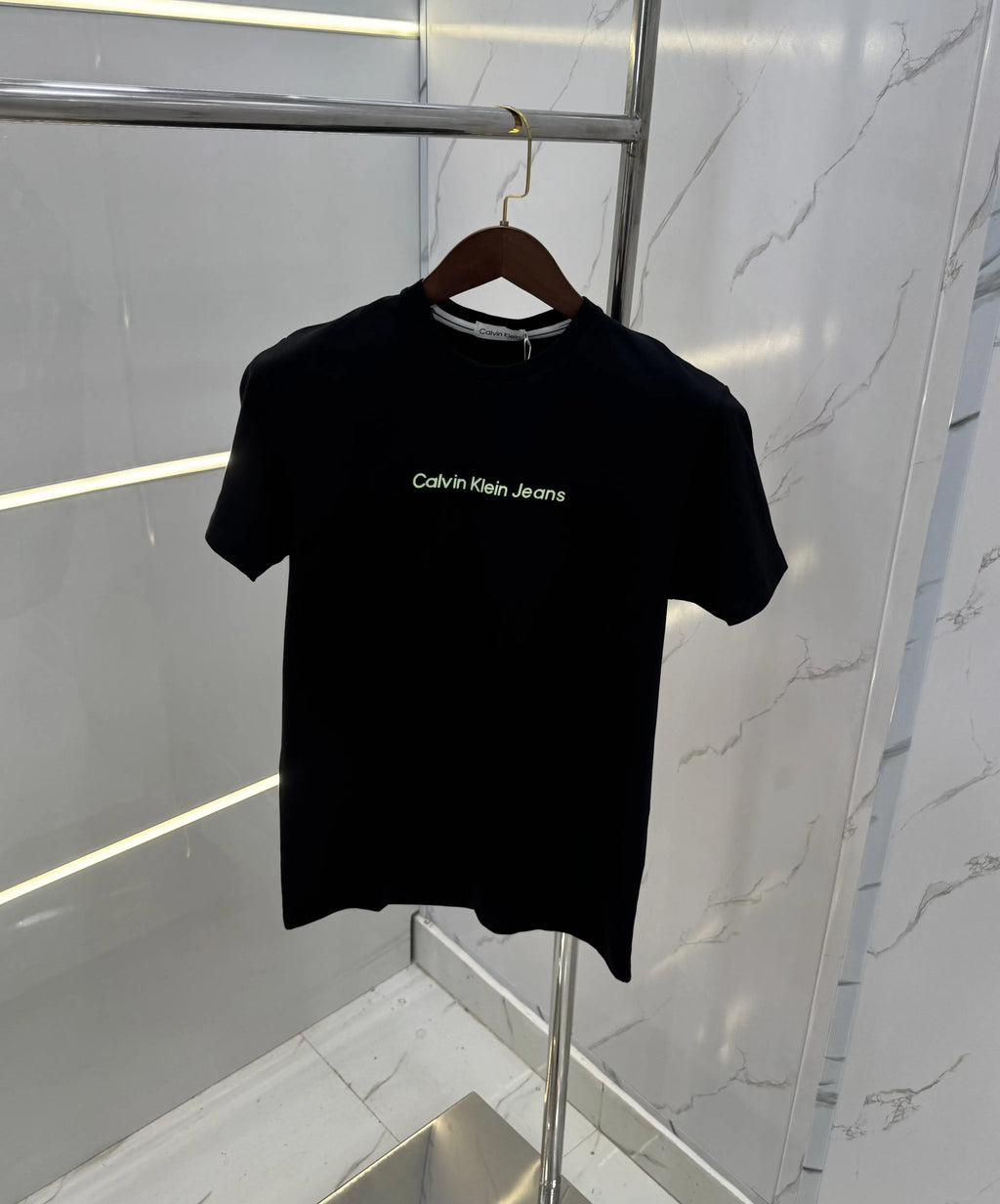Calvin Klein Black Logo Print Premium T-Shirt