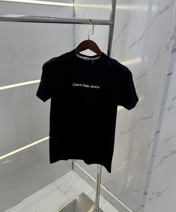 Calvin Klein Black Logo Print Premium T-Shirt