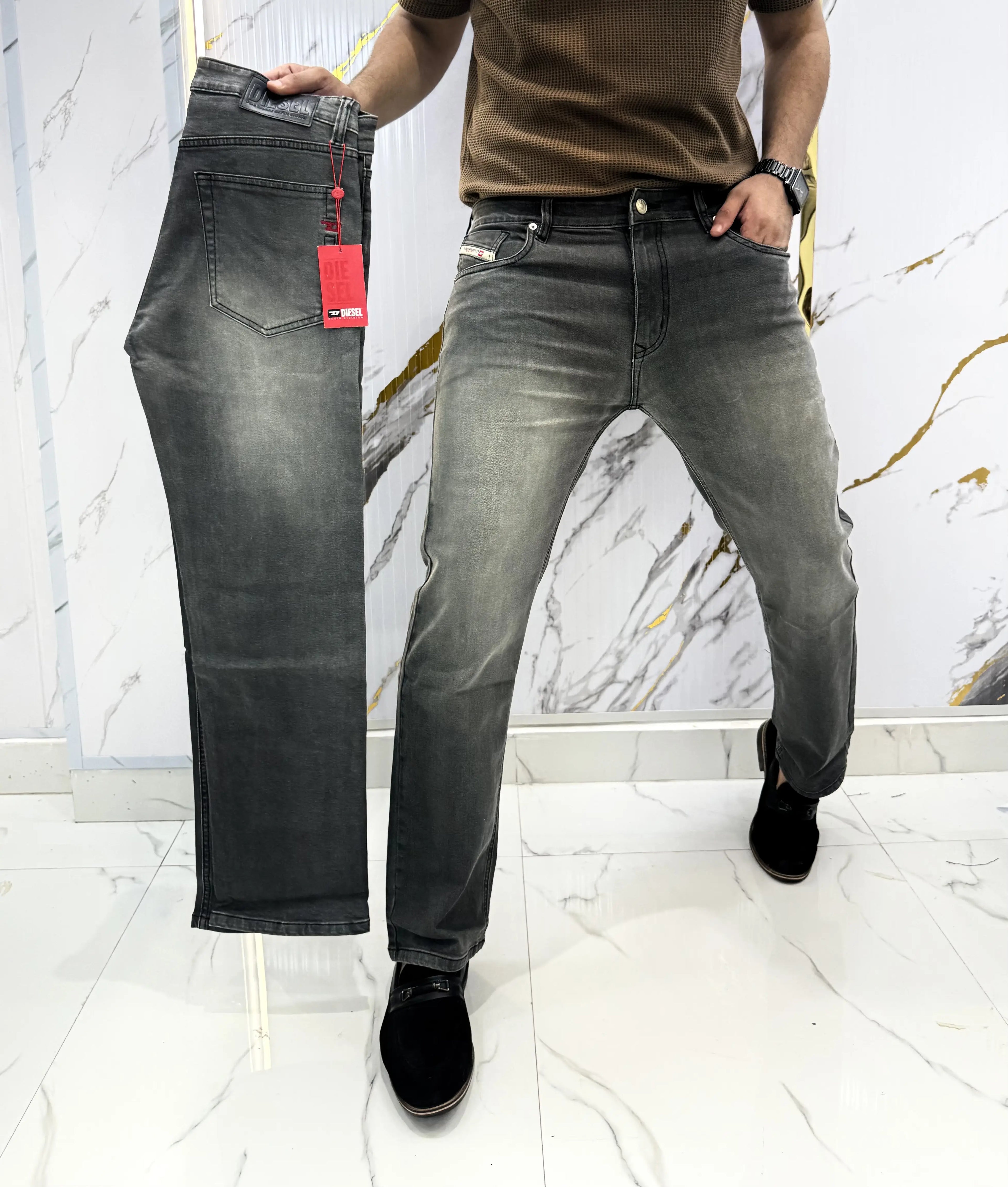 Diesel Grey Imported Premium Denim