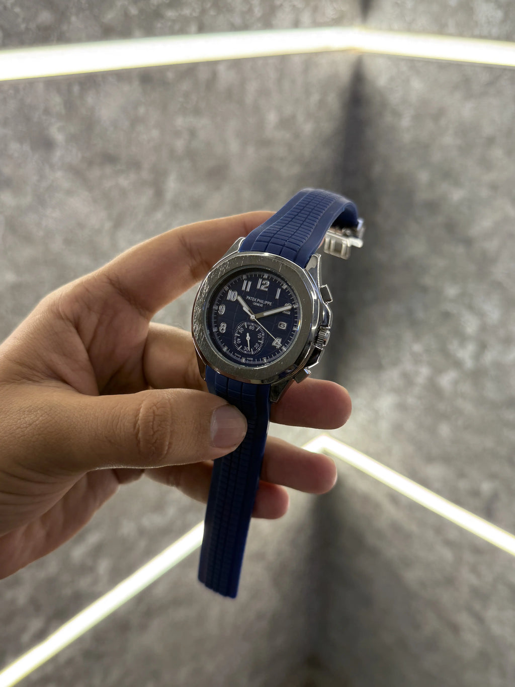 Patek Phillippe Aquanaut Chronograph Celebrity Choice 123