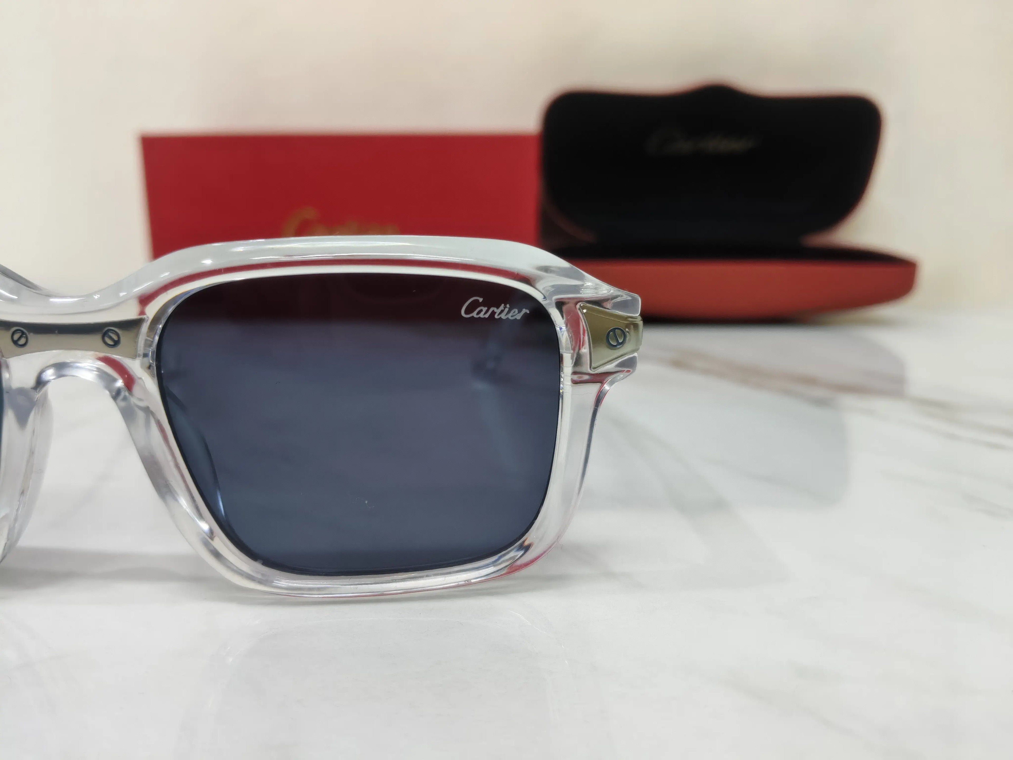 CARTIER 0482 TRANSPARENT 
