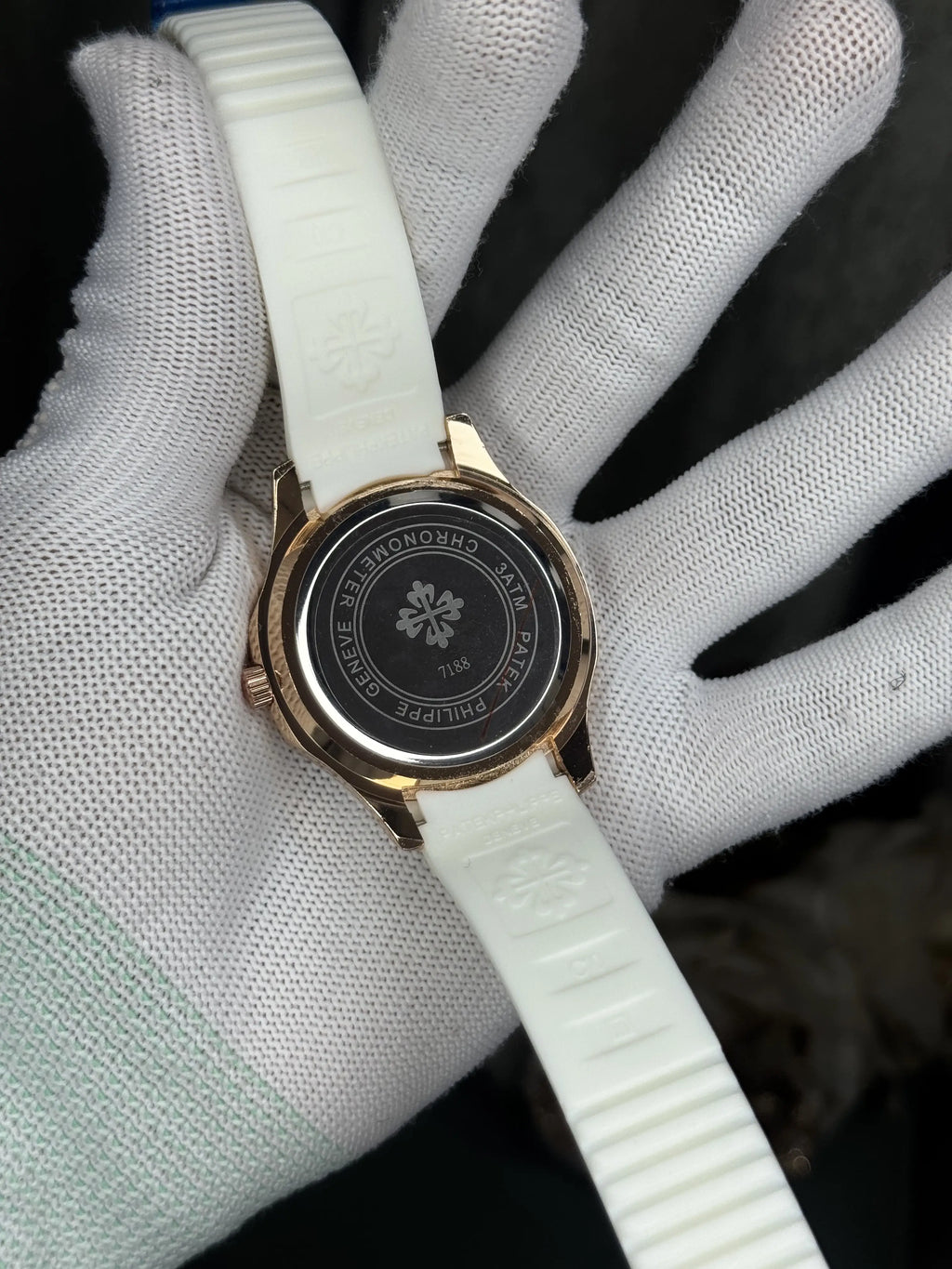 Patek Aquanaut Copper White Diamond Premium Watch