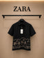 Zar_a Imported Linen Cotton Printed Premium Shirt (DN 630)