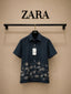 Zar_a Imported Linen Cotton Printed Premium Shirt (DN 631)