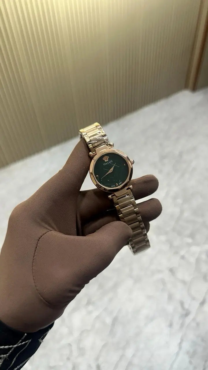 Versace Heritage Green Dial