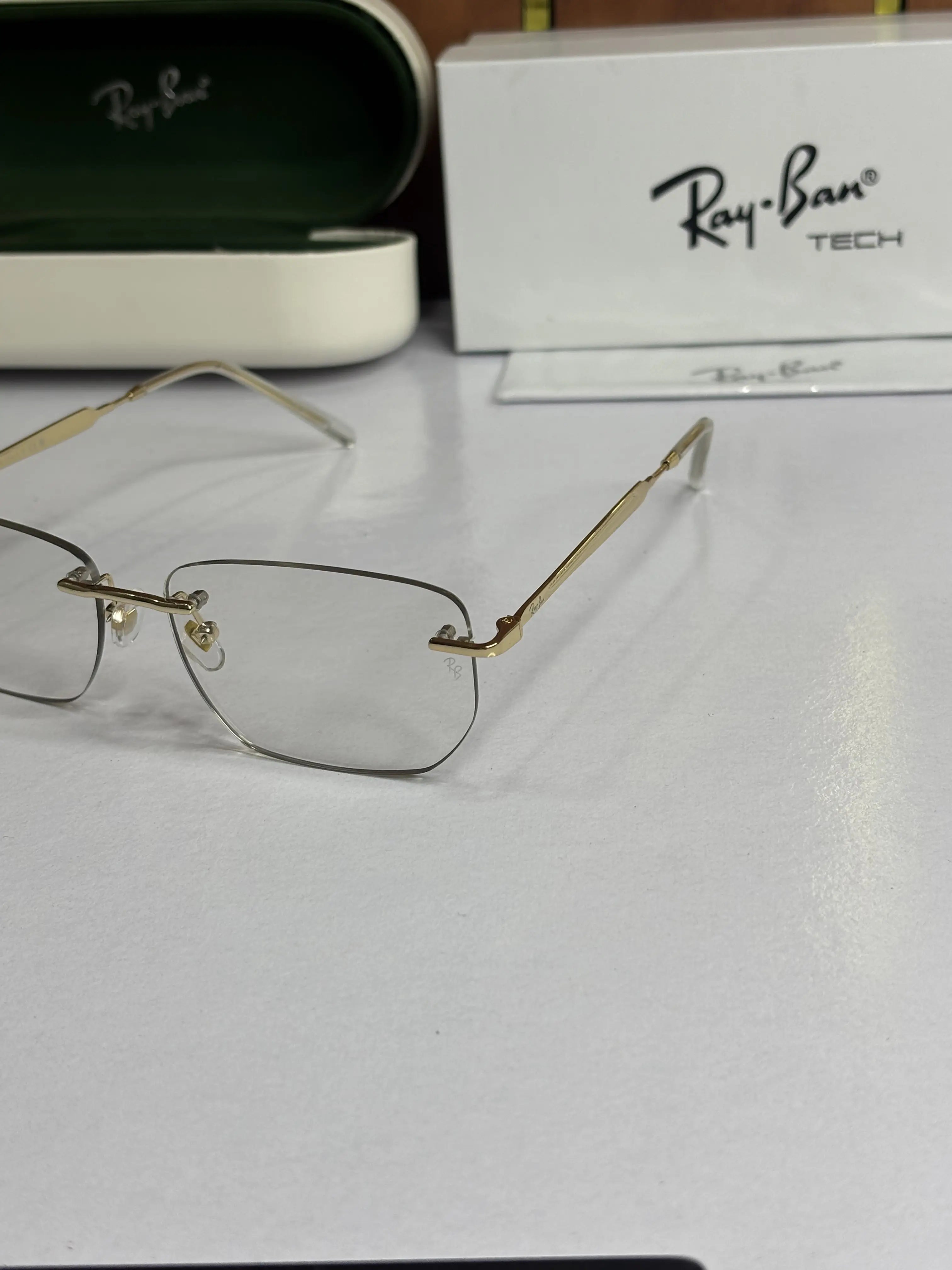 Rayban 3768 Gold Frame 