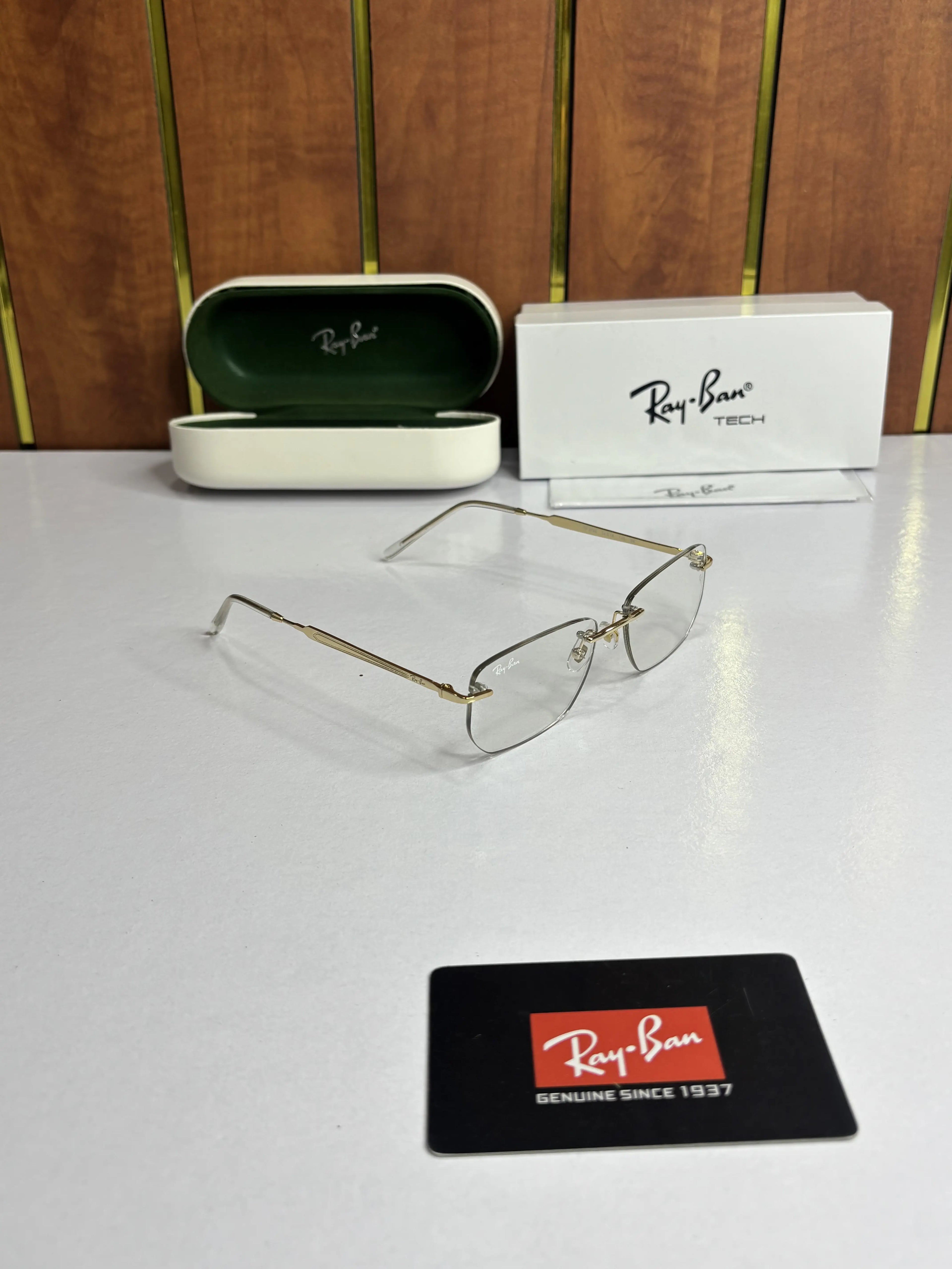 Rayban 3768 Gold Frame 