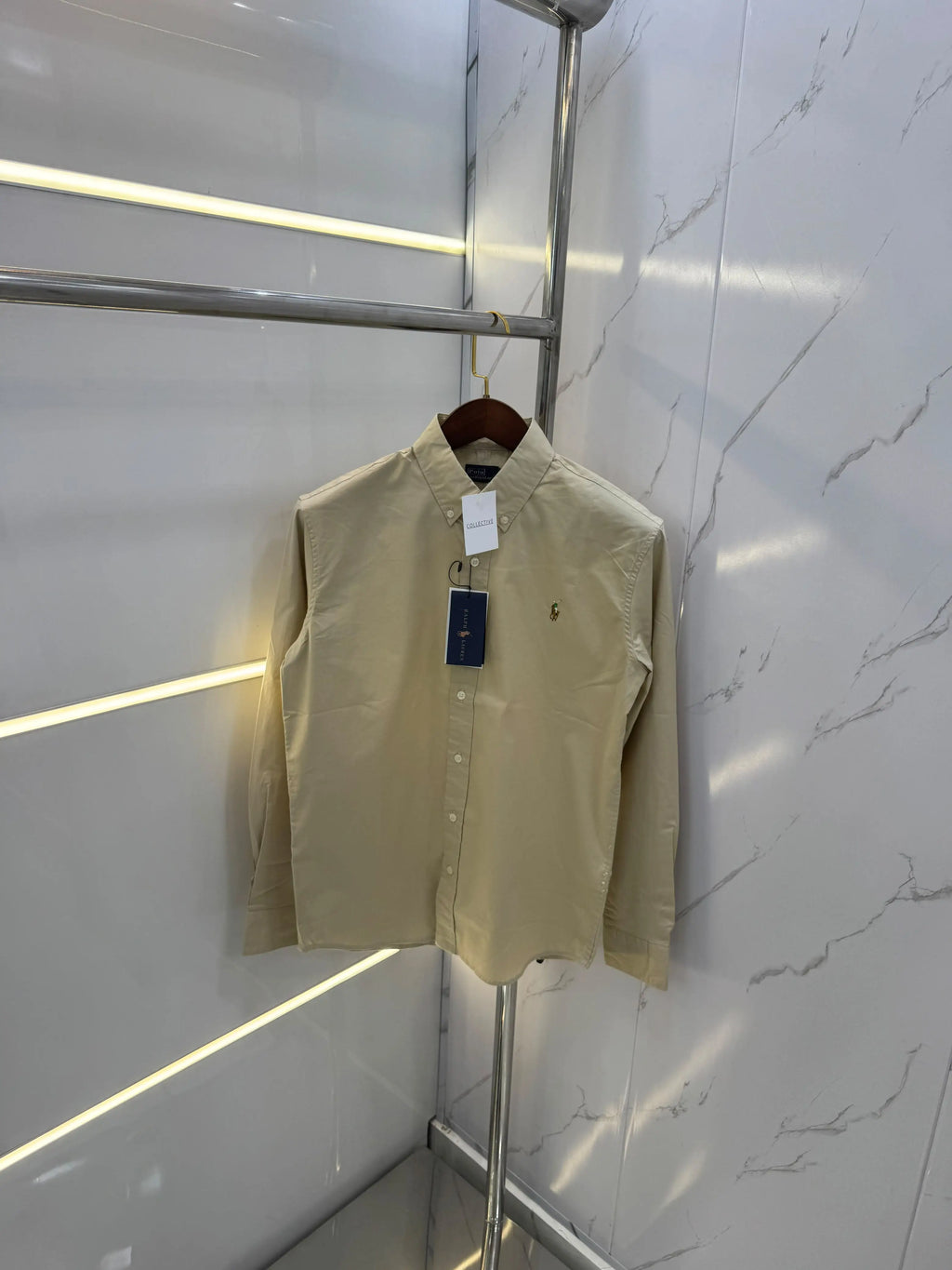 Ralph Lauren Beige Premium cotton Shirt