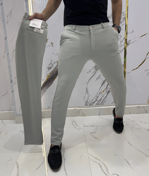 Christian Dio r Light Grey Premium Trouser
