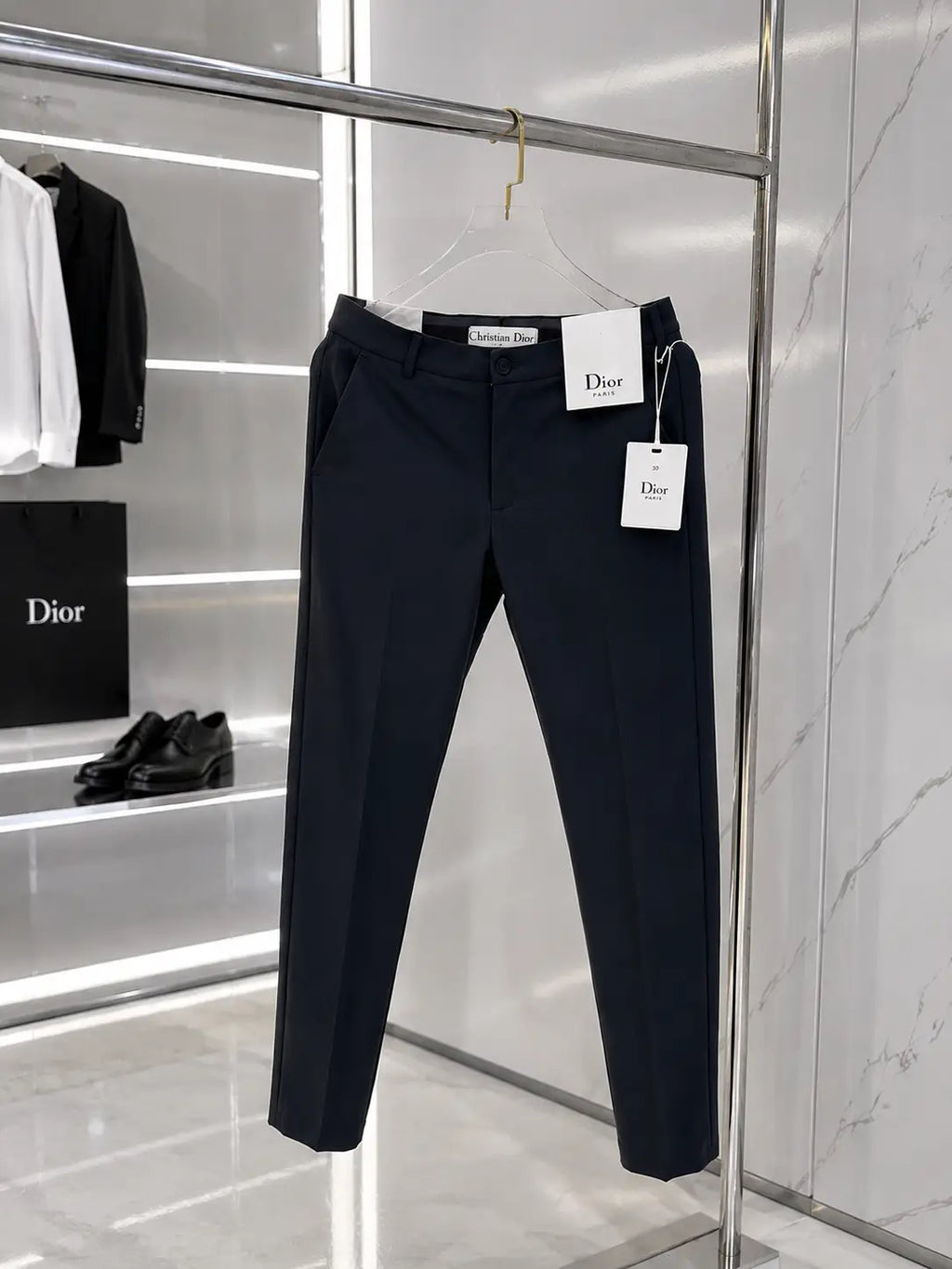 lChristian Dio r Dark Grey Premium Trouser