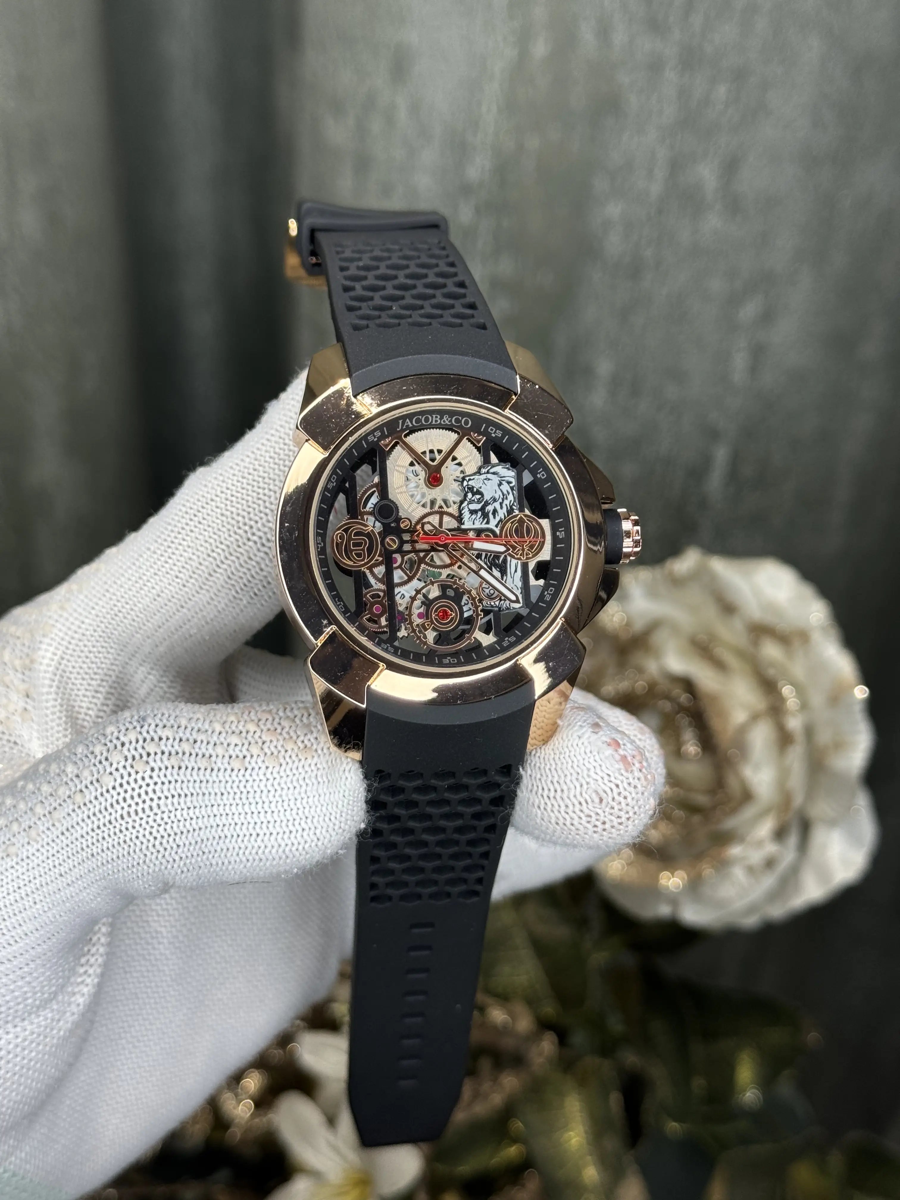 Jacob&Co Sher E Punjab Copper Black Premium Watch