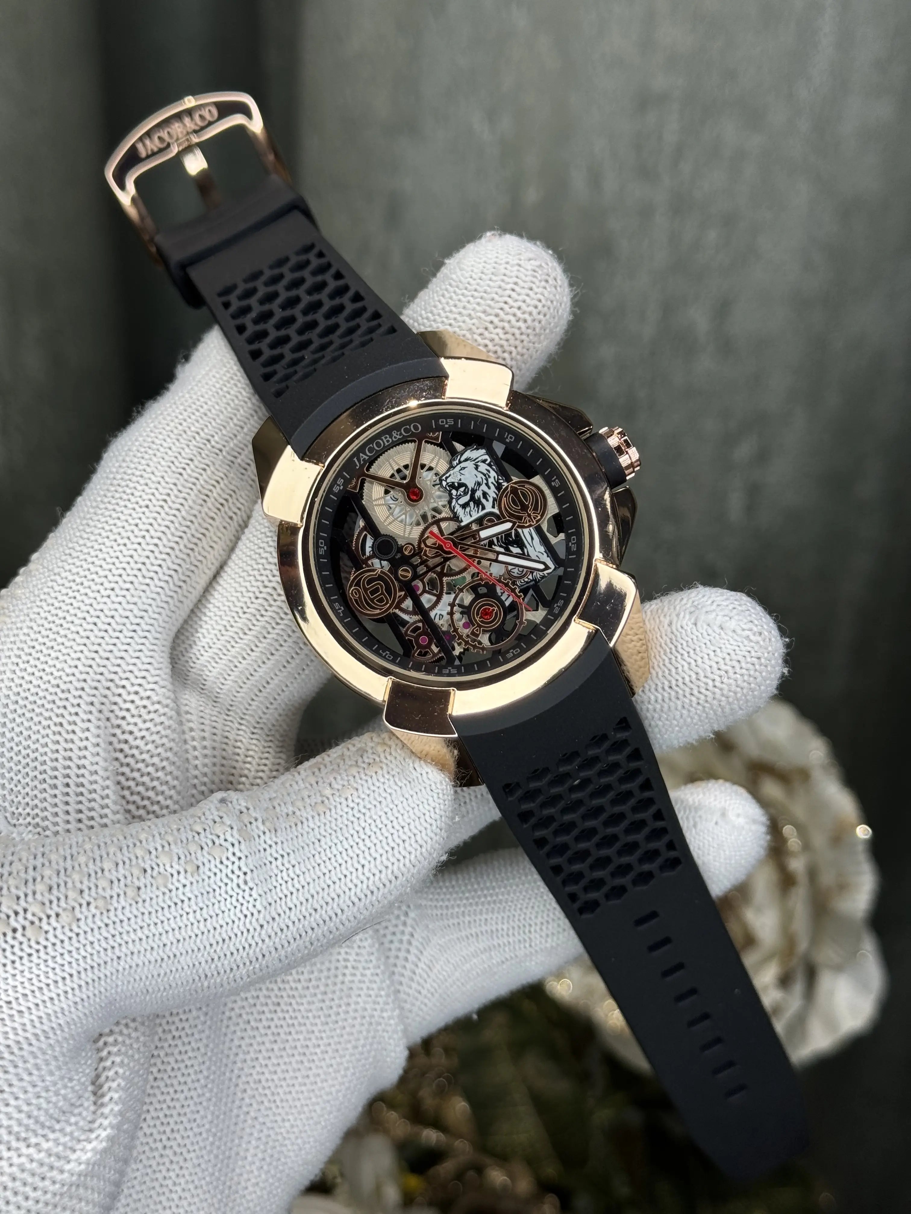 Jacob&Co Sher E Punjab Copper Black Premium Watch