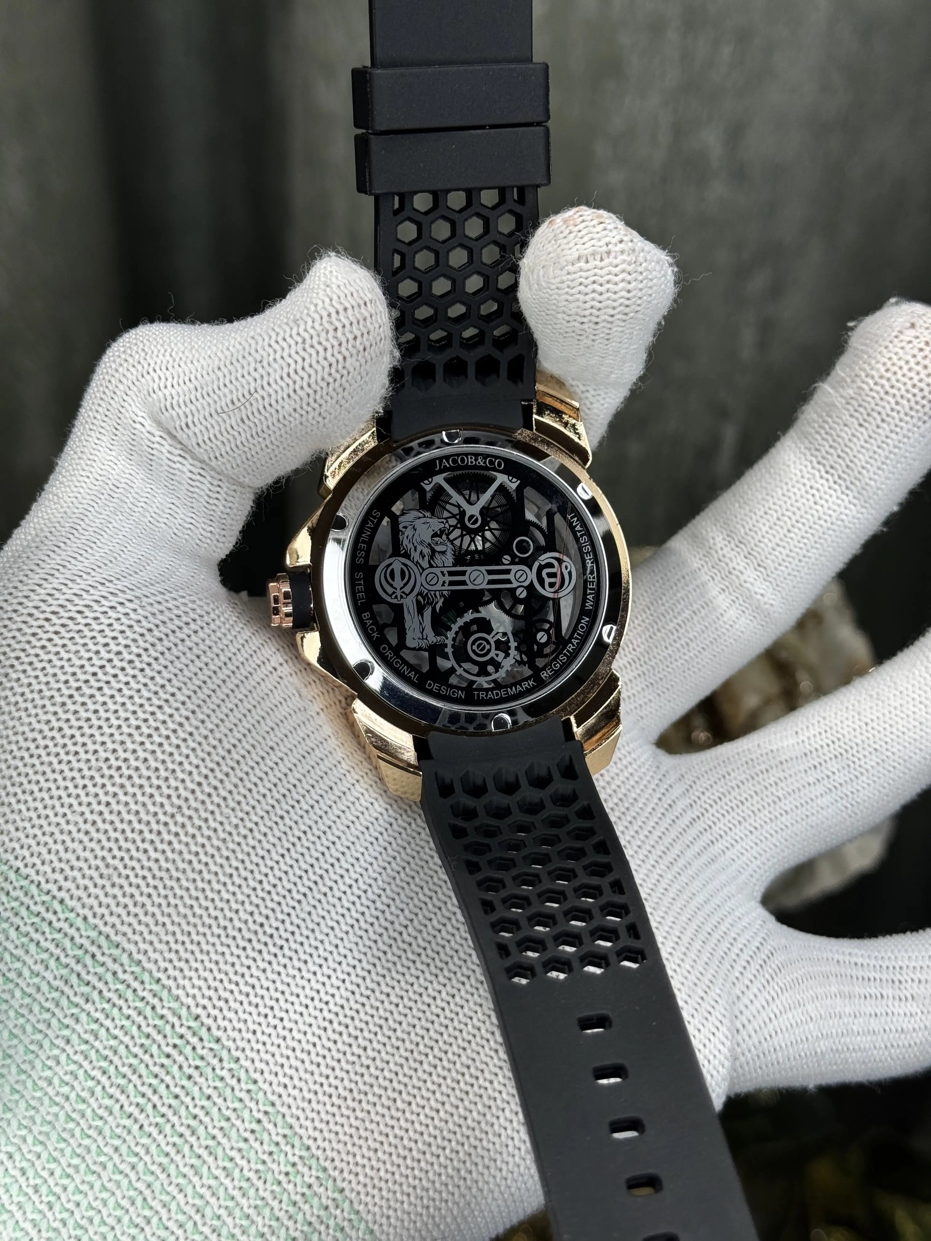 Jacob&Co Sher E Punjab Copper Black Premium Watch