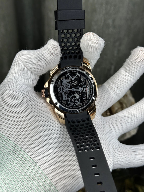 Jacob&Co Sher E Punjab Copper Black Premium Watch