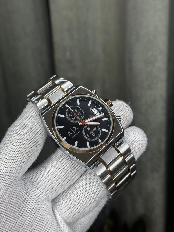 Arman i Exchange Oliver Dual Tone Black Metal Premium Watch