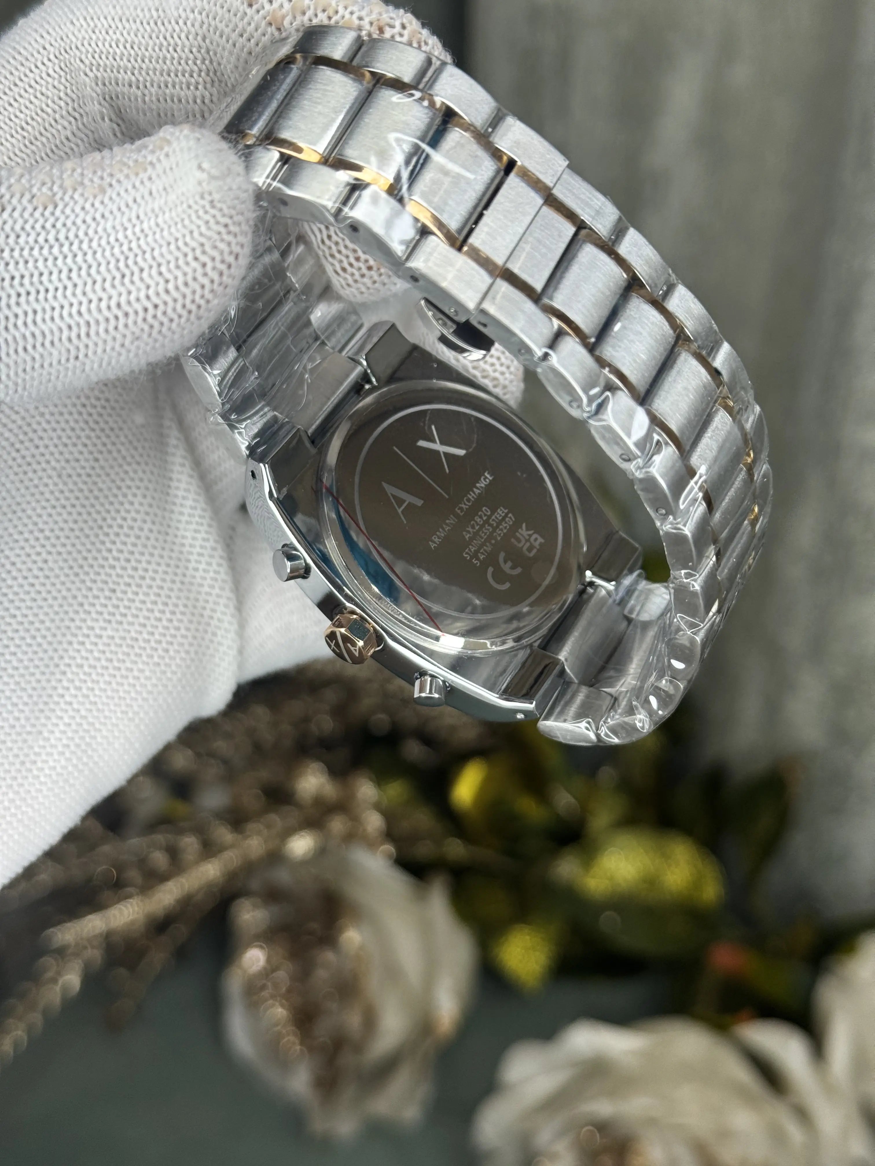 Arman i Exchange Oliver Dual Tone Black Metal Premium Watch