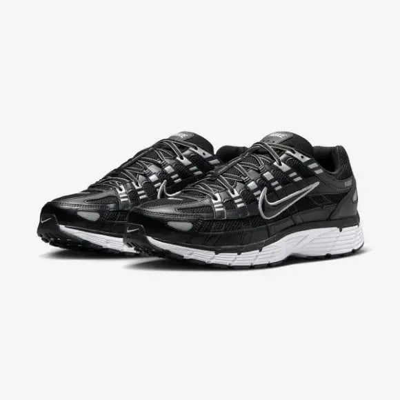 Nike P-6000 BLACK METALLIC SILVER