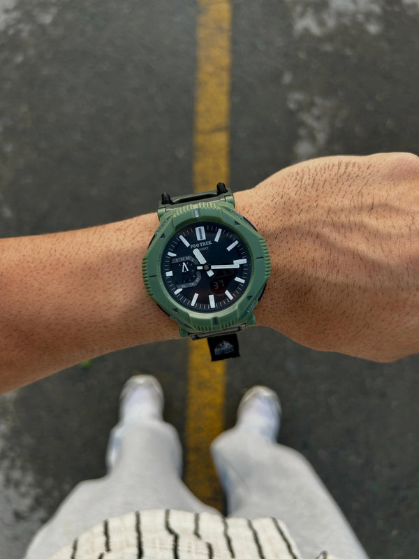 casio G shock Pro trek world time 