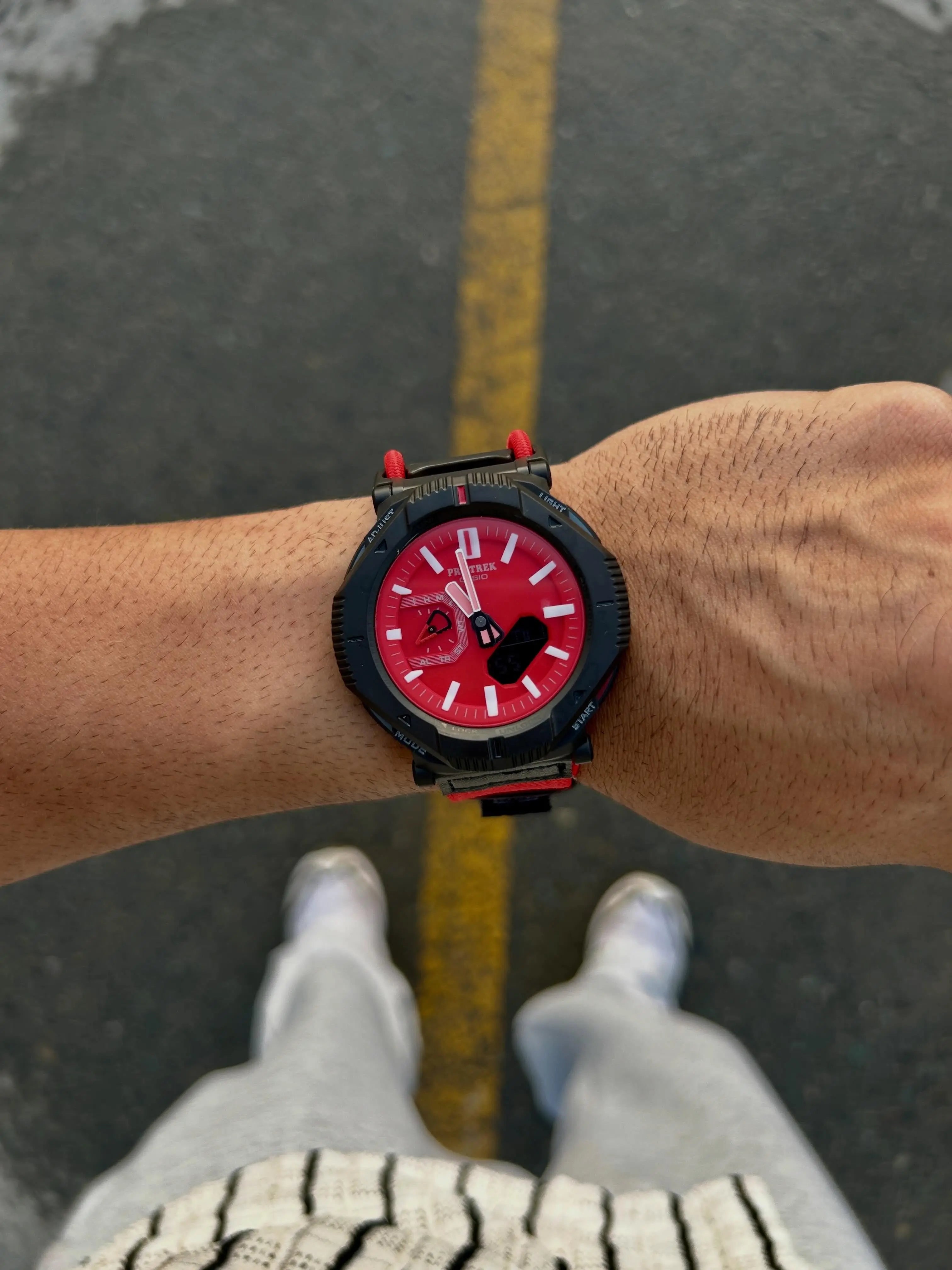 casio G shock Pro trek world time 