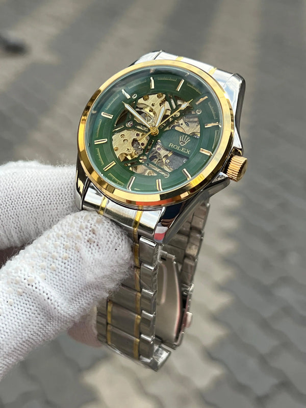 Rol_ex Automatic Two Tone Green