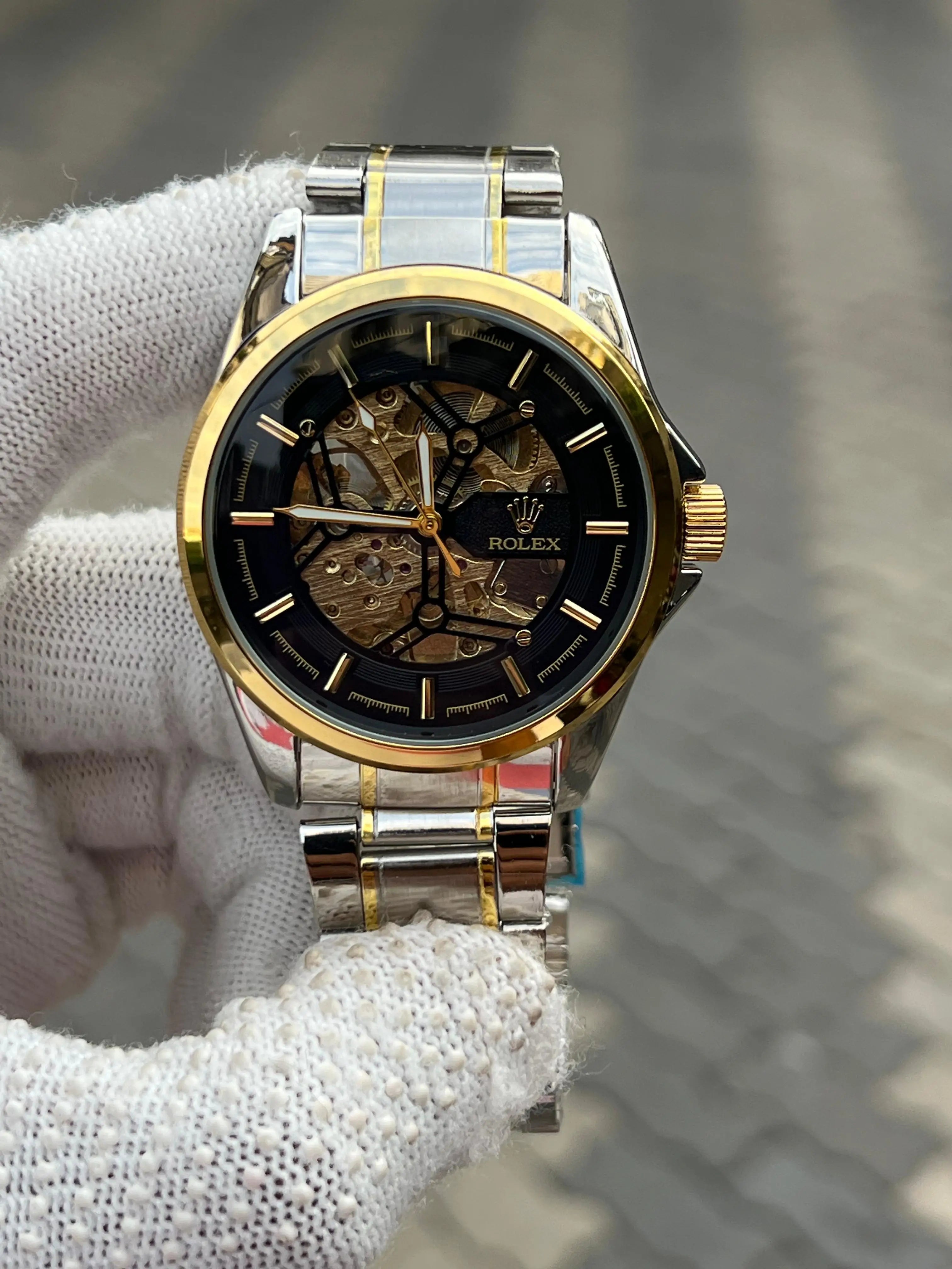 Rol_ex Automatic Two Tone Black
