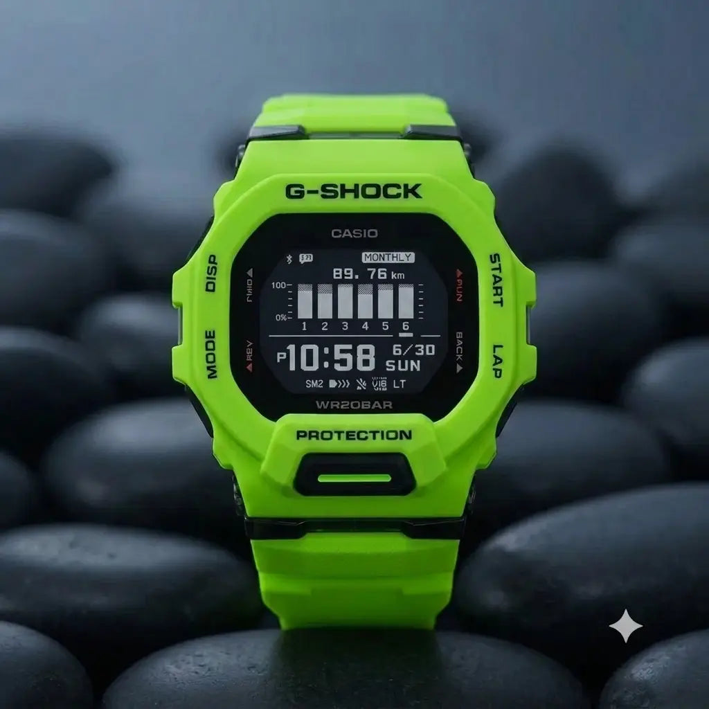 Gshock Neon Green 