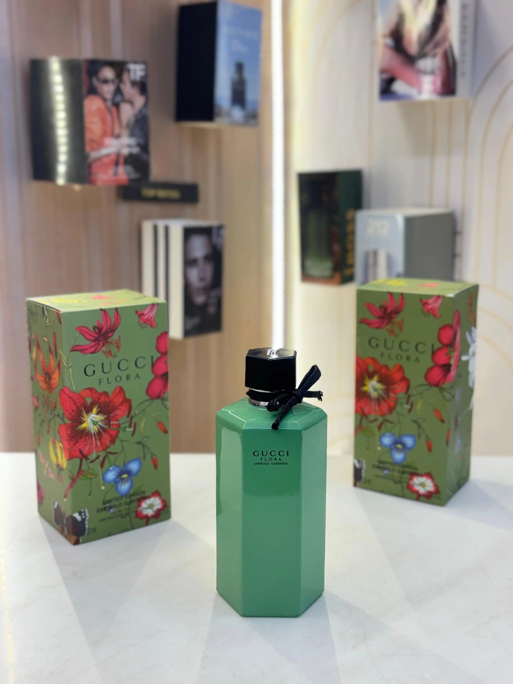 348 Gucci Flora Emerald Gardenia Limited Edition Eau de Toilette 100ml - For Her
