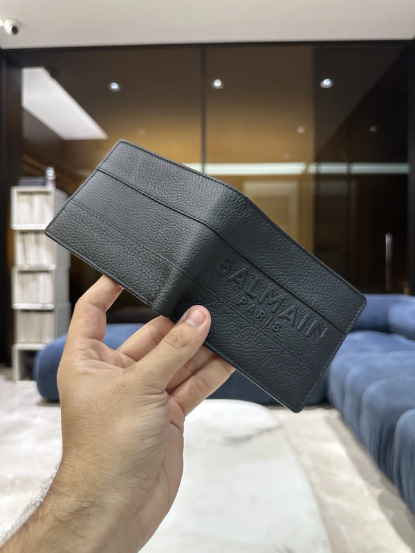 Balmai n Premium Wallet Black With Box b129