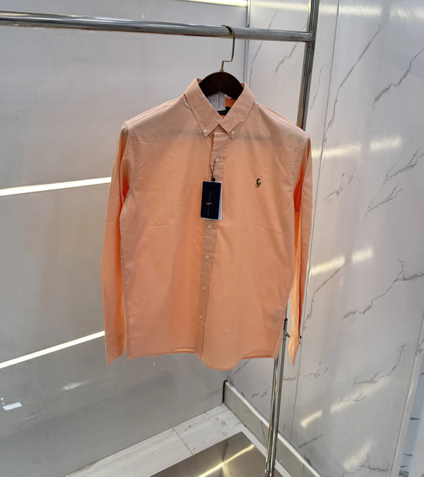 Ralph Lauren Orange Premium cotton Shirt