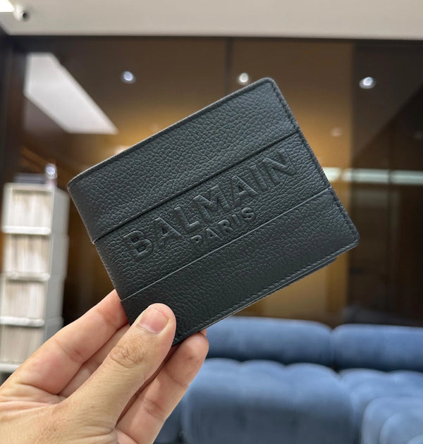 Balmai n Premium Wallet Black With Box b129