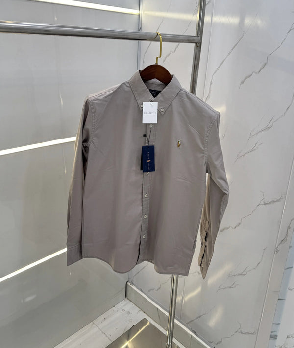 Ralph Lauren Grey Premium cotton Shirt