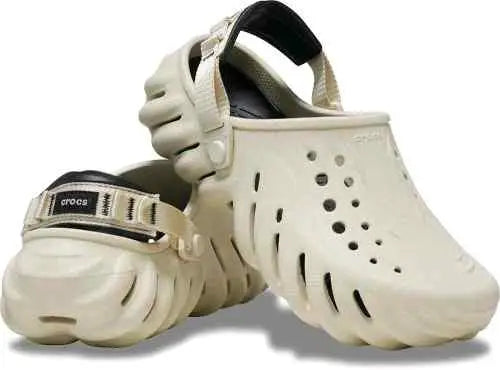 Crocss Echo Clogs (BoneBlack) 1